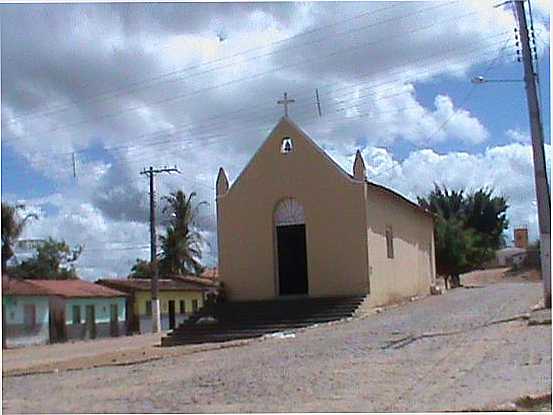 IGREJA EM RIBEIRO , POR ADENIR PEDROSO - RIBEIRO DO SALTO - BA