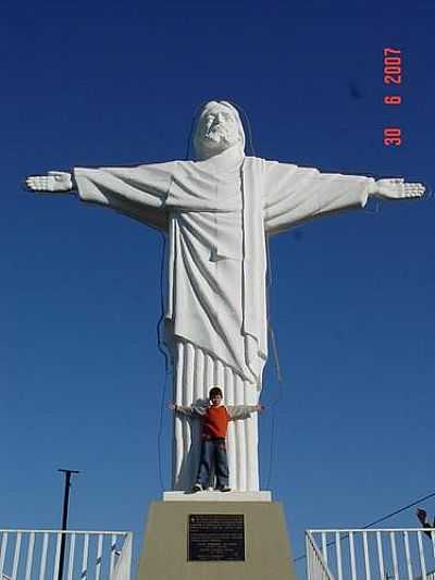 CRISTO REDENTOR POR DENIS DI BERARDINO - TARABAI - SP