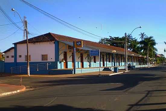 ANTIGA ESTAO FERROVIRIA ATUAL PREFEITURA MUNICIPAL-FOTO:PEDRO AGUINALDO - TRABIJU - SP