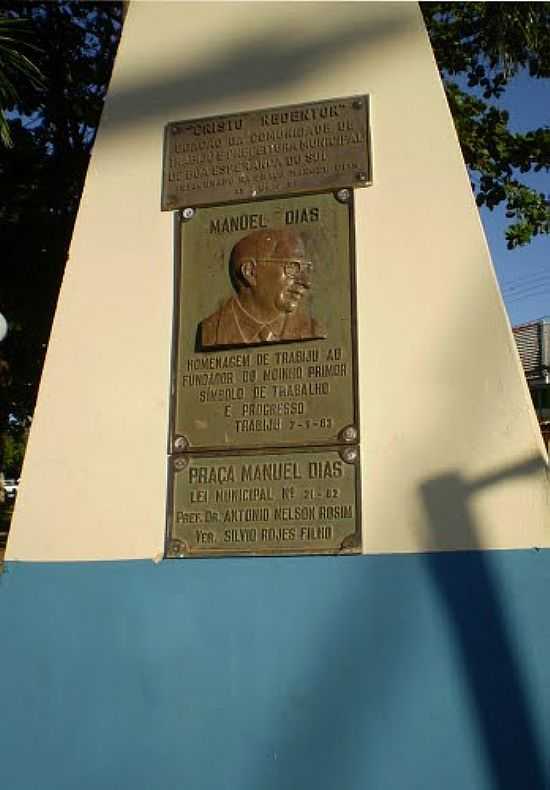 HOMENAGEM A MANOEL DIAS-FOTO:PEDRO AGUINALDO - TRABIJU - SP