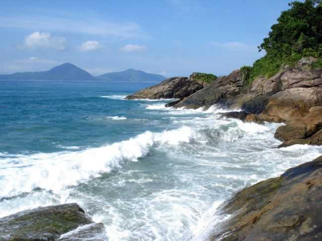 PRAIA DO TENRIO LADO DIREITO, POR MARCIO ROVER - UBATUBA - SP