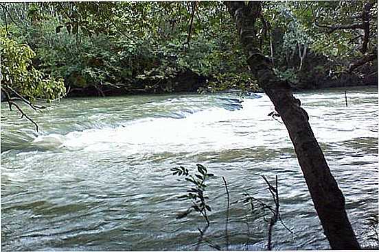 RIO NO PARQUE ECO-TURSTICO EM VALENTIM GENTIL-SP - VALENTIM GENTIL - SP