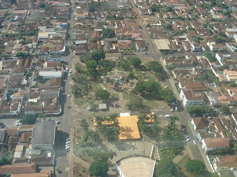 VIRADOURO-SP-VISTA AREA DO CENTRO-FOTO:DJ MARCELO PULZZI - VIRADOURO - SP