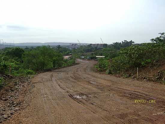 AGUIARNPOLIS-TO-ESTRADA QUE LEVA  CIDADE-FOTO:CABRAL LOPES - AGUIARNPOLIS - TO