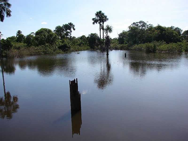 ALVORADA-TO-LAGO NA FAZENDA BELA VISTA-FOTO:ROGRIO DE VILA - ALVORADA - TO