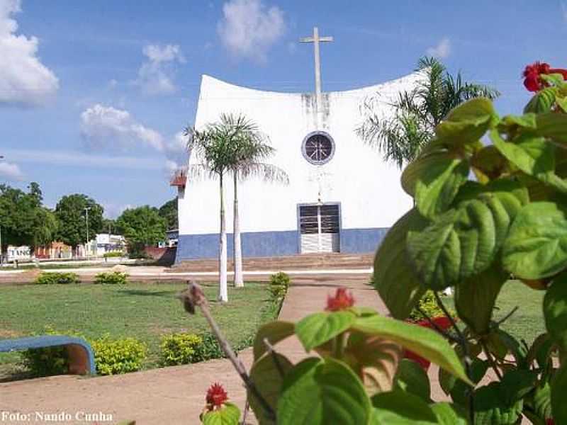 IGREJA MATRIZ DE ARAGUATINS - TO - POR NANDO CUNHA -  - ARAGUATINS - TO