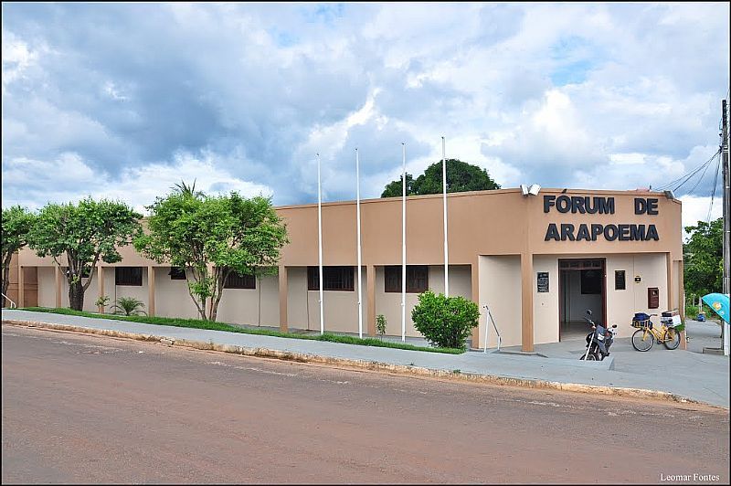 ARAPOEMA-TO-PRDIO DO FRUM-FOTO:LEOMAR FONTES - ARAPOEMA - TO