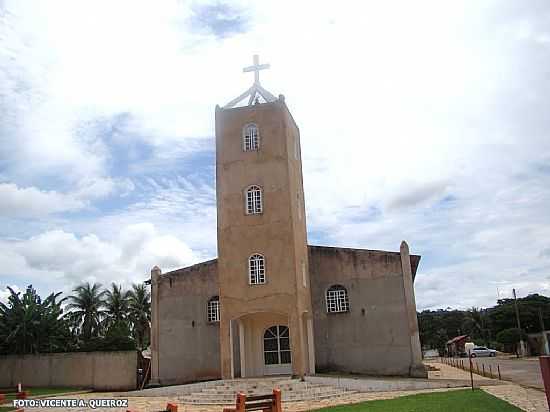 AURORA DO TOCANTINS-TO-MATRIZ DO SENHOR DO BONFIM-FOTO:VICENTE A. QUEIROZ - AURORA DO TOCANTINS - TO