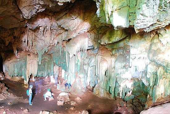 GRUTA DO SABI EM AURORA DO TOCANTINS-TO-FOTO:PALEOICNO - AURORA DO TOCANTINS - TO