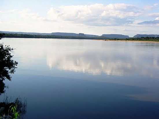 RIO TOCANTINS EM BABAULNDIA-TO-FOTO:ALESSANDRO SANTOS ME... - BABAULNDIA - TO