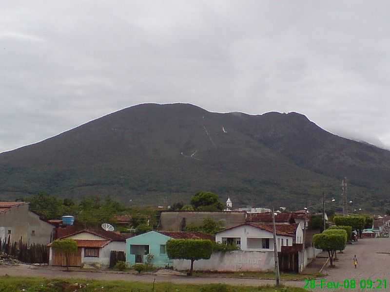 RUY BARBOSA-BA-VISTA PARCIAL DA CIDADE E DA SERRA DO OROB-FOTO:ANDRE L. S. LACERDA - RUY BARBOSA - BA