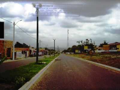 AVENIDA PRINCIPAL DE BURITI, POR ALEXANDRE - BURITI DO TOCANTINS - TO