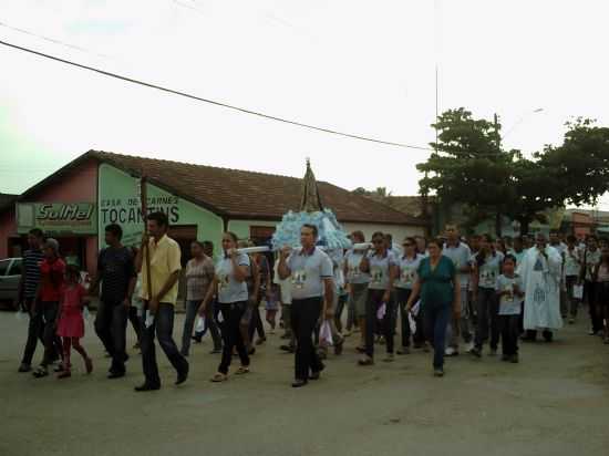 CAMINHADA COM A IMAGEM DE NOSSA SENHORA APARECIDA, POR ISMAEL CARLOS OLIVEIRA DE PAULA - COMBINADO - TO