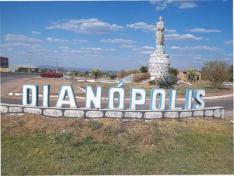 IMAGEM DA CIDADE DE DIANPOLIS - TO - DIANPOLIS - TO