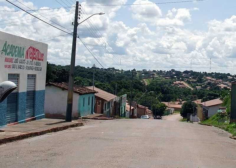 DIANPOLIS-TO-RUA CORONEL ABLIO WOLNEY E PARCIAL DA CIDADE-FOTO:J. A. VALENTE NETO - DIANPOLIS - TO