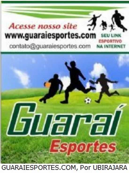 GUARAIESPORTES.COM, POR UBIRAJARA
 - GUARA - TO