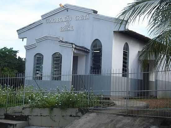 IGREJA DA CCB EM ITAPOR DO TOCANTINS-FOTO:LAUTENIR - ITAPOR DO TOCANTINS - TO