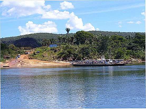 TRAVESSIA DA BALSA NO RIO TOCANTINS-FOTO:ISRAEL OLIVEIRA - LAJEADO - TO