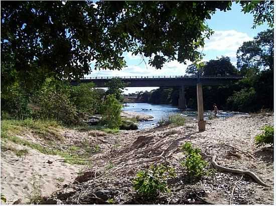 VISTA DA PONTE NOVA EM LAVANDEIRA-TO-FOTO:DIMAS JUSTO - LAVANDEIRA - TO