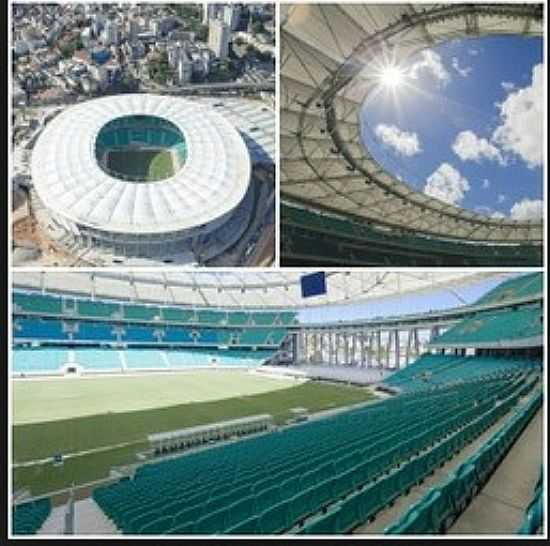 CARACTERSTICAS DA ARENA FONTE NOVA EM SALVADOR-BA - SALVADOR - BA