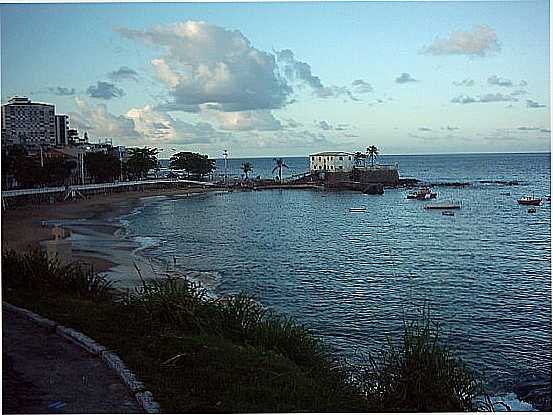 FORTE SANTA MARIA-PORTO DA BARRA EM SALVADOR-BA-FOTO:OTAVIO NEVES CARDOSO - SALVADOR - BA