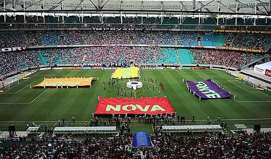 IMAGEM DA ARENA FONTE NOVA NO DIA DA INAUGURAOEM SALVADOR-BA-FOTO:VANDERLEI ALMEIDAAFP - SALVADOR - BA