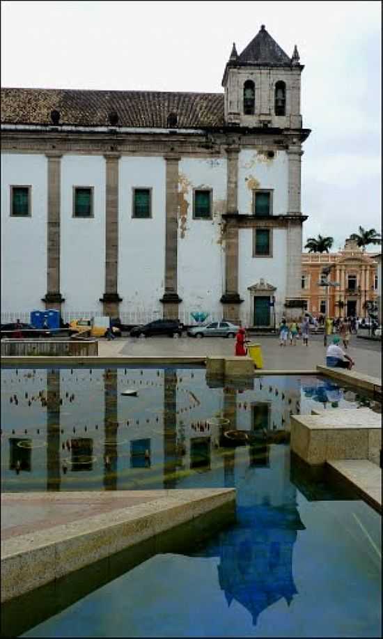 LAGO AO LADO DA BASLICA EM SALVADOR-BA-FOTO:PATANO - SALVADOR - BA