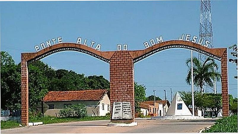 IMAGEM DA CIDADE DE PONTE ALTA DO BOM JESUS - TO - PONTE ALTA DO BOM JESUS - TO