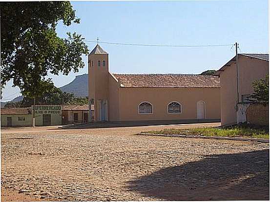 IGREJA DE PONTE ALTA-FOTO:ODIESBACK  - PONTE ALTA DO BOM JESUS - TO