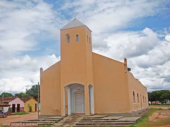 MATRIZ DO SENHOR BOM JESUS-FOTO:VICENTE A. QUEIROZ  - PONTE ALTA DO BOM JESUS - TO