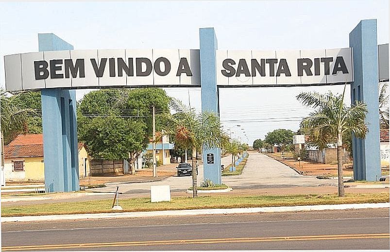 IMAGEM DA CIDADE  DE SANTA RITA DO TOCANTINS - TO - SANTA RITA DO TOCANTINS - TO