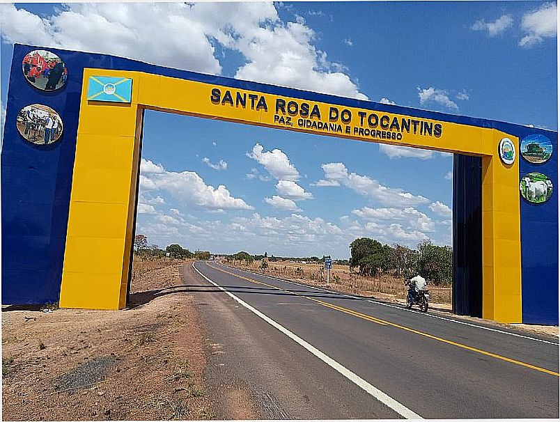 IMAGEM DA CIDADE DE SANTA ROSA DO TOCANTINS - TO - SANTA ROSA DO TOCANTINS - TO