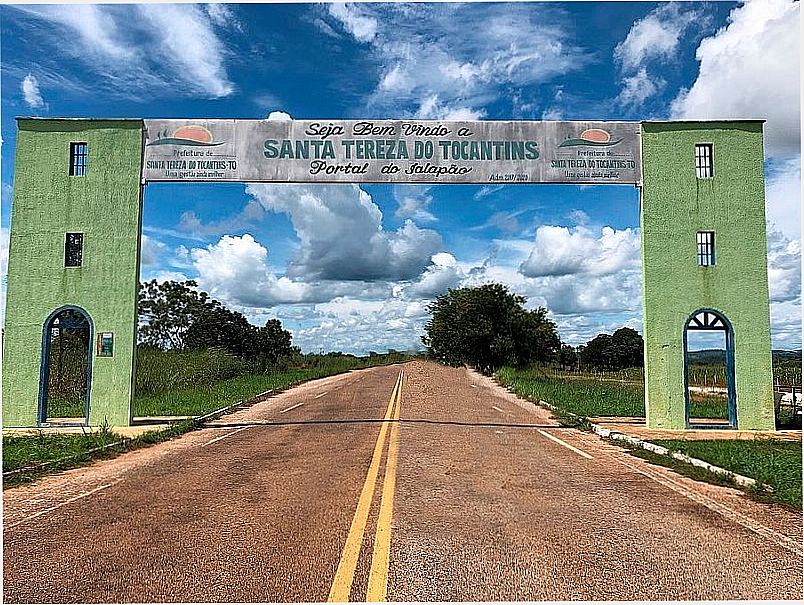 IMAGEM DA CIDADE DE SANTA TEREZA DO TOCANTINS - TO - SANTA TEREZA DO TOCANTINS - TO