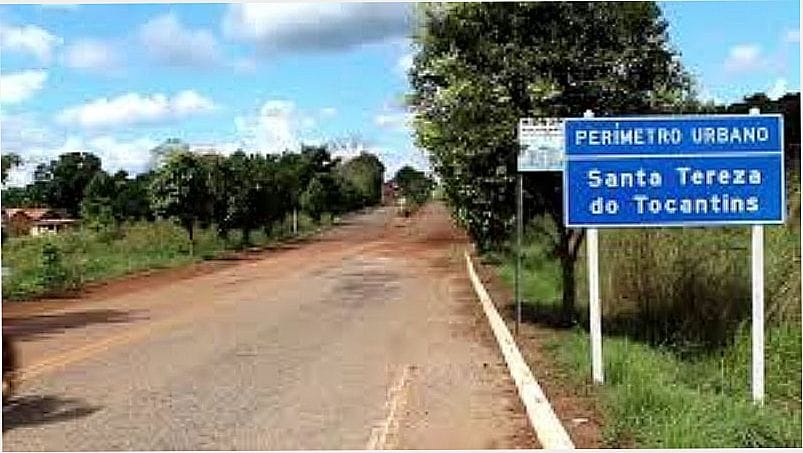IMAGEM DA CIDADE DE SANTA TEREZA DO TOCANTINS - TO - SANTA TEREZA DO TOCANTINS - TO