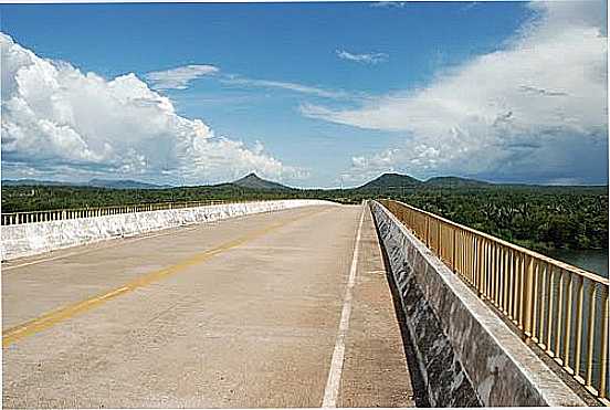 PONTE SOBRE O RIO TOCANTINS-FOTO:DANIEL BARROS PEREIR  - SO SALVADOR DO TOCANTINS - TO