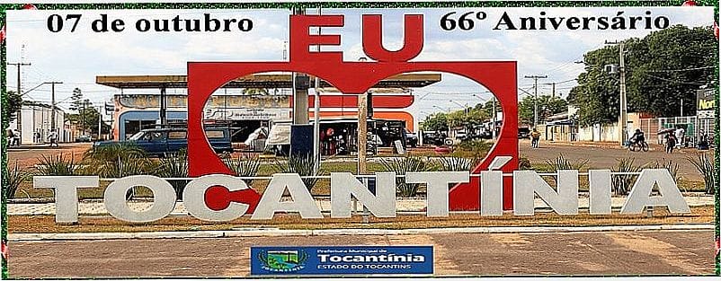 IMAGEM DA CIDADE  DE TOCANTNIA - TO - TOCANTNIA - TO