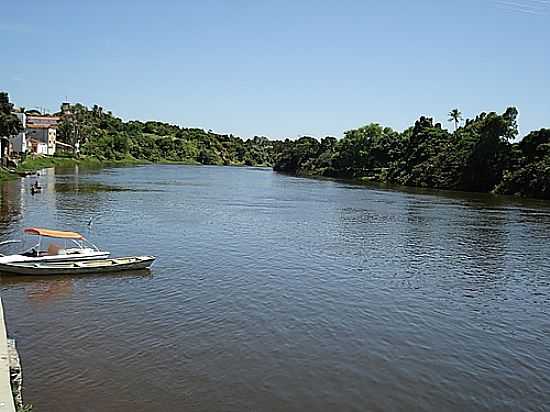 RIO CORRENTE-FOTO:MOEMABARROS - SANTA MARIA DA VITRIA - BA