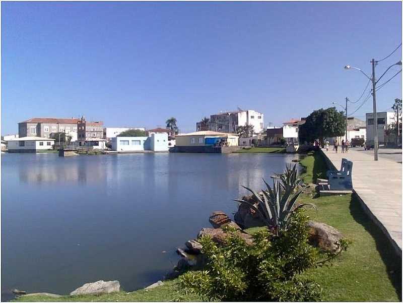 SANTALUZ-BA-LAGO NO CENTRO DA CIDADE-FOTO:MARCIO CARNEIRO - SANTALUZ - BA