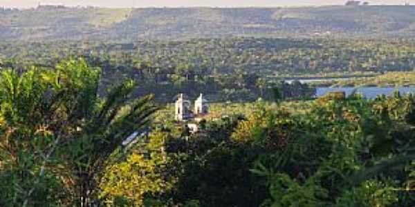 Santiago do Iguap-BA-Vista da Igreja e regio-Foto:patrimonioespiritual.