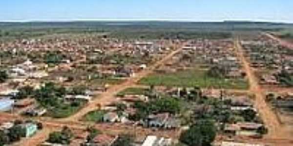 Vista parcial de Bom Jesus do Araguaia-Foto:bomdiamatogrosso.