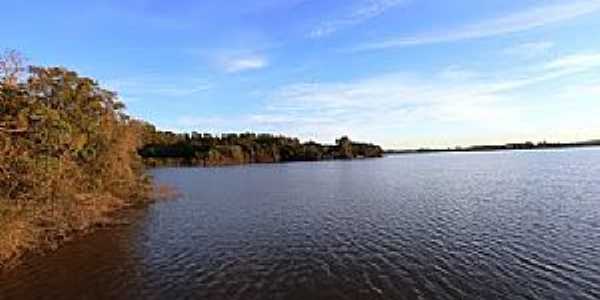 Tio Hugo-RS-Represa da Barragem-Foto:Sebastiao Rossetto Manica