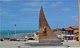 Canoa Quebrada - Canoa Quebrada-CE-Monumento  Francisco Jos do Nascimento,o Drago do Mar-Foto:Joo Henrique Rosa