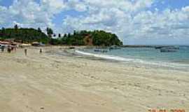 Ilha dos Frades - Praia na Ilha dos Frades-BA-Foto:alepolvorines