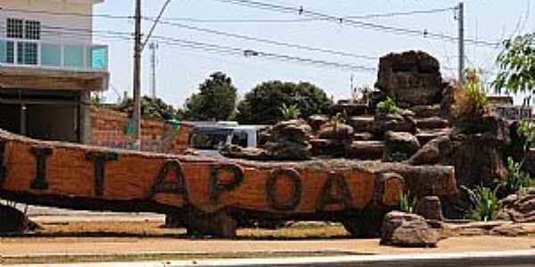 Itapo-DF-Entrada da cidade-Foto:www.viagenspelobrasil.net