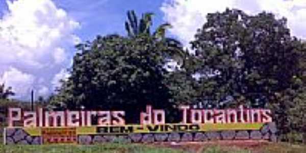 Entrada da cidade de Palmeiras do Tocantins-Foto:amarildo varela