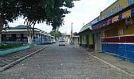 Barro Preto - Mercado Municipal e Praa Getlio Vargas em Barro Preto-BA-Foto:Daniel duarte