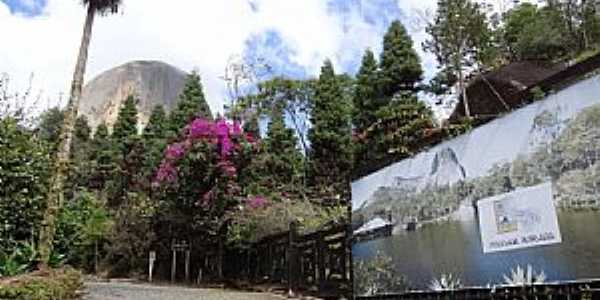 Pedra Azul-ES-Estrada de acesso ao Centro de Atendimento ao Turista-Foto:Paulo Yuji Takarada 