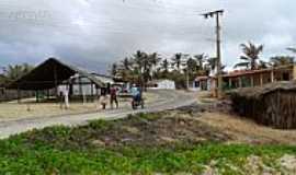 Praia do Canto Verde - Praia do Canto Verde-CE-Avenida Principal-Foto:Attila Rivera