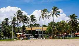 Praia de Flexeiras - Praia de Flexeiras-CE-Orla da praia-Foto:ARAGO 