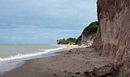 Praia da Ponta do Seixas - Paredo na Ponta do Seixas-Foto:Echtelion